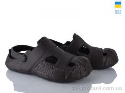 Кроксы Golden Lion 528 т.коричневий