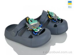 Кроксы Golden Lion 336 сірий