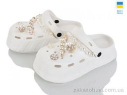 Кроксы Golden Lion 156-2 білий