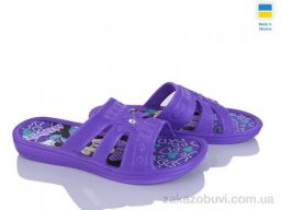 Шлепки Golden Lion Міккі фіолет