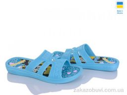 Шлепки Golden Lion Міккі бірюза