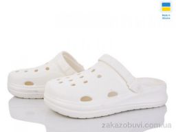 Кроксы Inblue F650 молочний