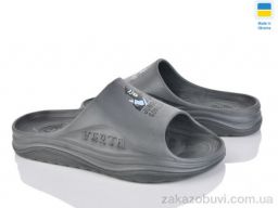 Шлепки Inblue Верта1001 сіро-чорний