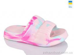 Шлепки Inblue L7 папуга-пудра