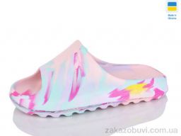 Шлепки Inblue L6 папуга-пудра