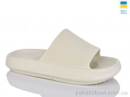 Шлепки Inblue Зефірка бежевий