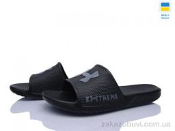 Шлепки Inblue T127 чорно-сірий