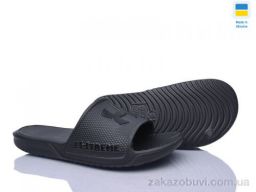 Шлепки Inblue T127 графіт-чорний