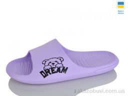 Шлепки Inblue DS70 бузковий