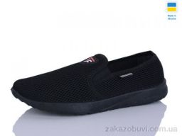 Слипоны Inblue G144 чорний