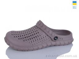 Кроксы Inblue С62 коричневий