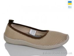 Балетки Крок 2043 бежевий