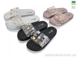 Шлепки LiBang Шльопки силікон брошка mix