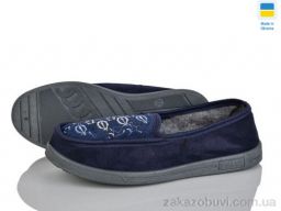 Тапки Lot Shoes Ж-З бабушка синій