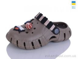 Кроксы Lot Shoes 012 т.беж-т.корич