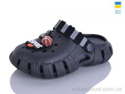 Кроксы Lot Shoes 012 графіт-т.сірий