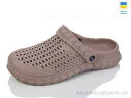 Кроксы Lot Shoes N62 коричневий