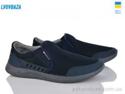 Слипоны Lvovbaza Paolla А1 сітка синій