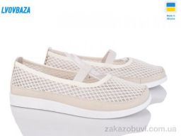 Балетки Lvovbaza Paolla Б2 бежевий
