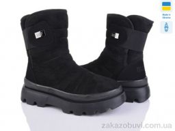 Ботинки Lvovbaza Progress 5401-1 хутро чорний