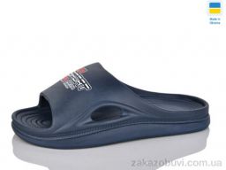 Шлепки M&L  Alex13 ML113 т.синій прінт асорті