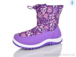 Дутики M&L  Alex13 528-3 фіолетовий