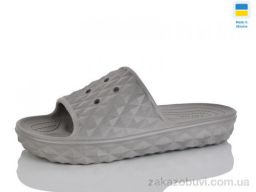 Шлепки M&L  Alex13 B117 сірий