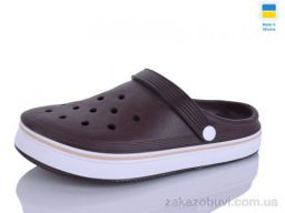 Кроксы M&L  Alex13 B17 коричневий