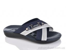 Шлепки Oscar Akim blue