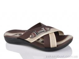 Шлепки Oscar Akim brown