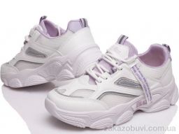 Кроссовки Prime-Opt Prime NQQ18 white-violet(36-40)