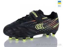 Футбольная обувь Restime DDB26713-2 black-lemon