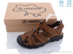 Сандалии Restime NML22116 l.brown