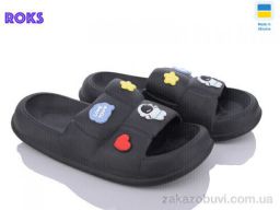 Шлепки Roks Progress 137-1 чорний