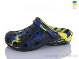 Кроксы SANLIN 2 017 чорний папуга