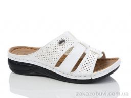 Шлепки Sali-2 1007 білий