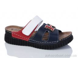 Шлепки Sali-2 08-01 синій