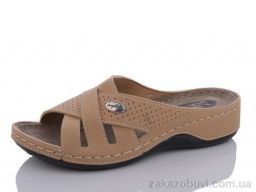 Шлепки Sali-2 108 коричневий