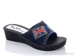 Шлепки Sali-2 ЖК010 джинс