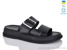 Шлепки Sali 516 чорний к.