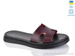 Шлепки Sali 501-1 бордо.к.