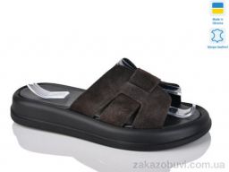 Шлепки Sali 518 коричневий з.