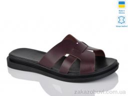 Шлепки Sali 304 бордо к.
