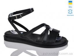 Шлепки Sali 1106 чорний к.