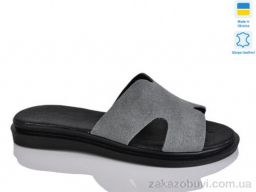 Шлепки Sali 505 сірий з.