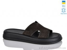 Шлепки Sali 505-25 корич.з.