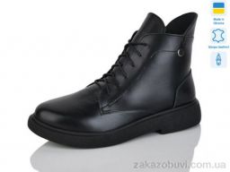 Ботинки Sali 25 чорний к. хутро