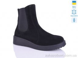 Ботинки Sali 87 чорний з. зима