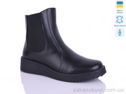 Ботинки Sali 87 чорний к. зима