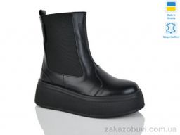 Ботинки Sali 91 чорний к. зима